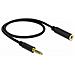 85795 Cavo Audio 0,5 M 4.4mm Nero - Foto miniatura 1