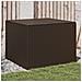 Contenitore Da Giardino Marrone 291l In Polyrattan - Foto miniatura 1