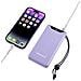 POWER BANK F10000 PURPLE - Foto miniatura 5