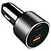 Md-a200 Car Charger Pd 100 W Caricabatterie Da Macchina 1 Usb-a + 1 Usb-c Nero - Foto miniatura 1
