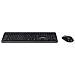 AKM610FR tastiera Mouse incluso Universale RF Wireless AZERTY Francese Nero - Foto miniatura 1