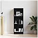 Libreria Rovere Nero 40x24x109 cm in Truciolato - Foto miniatura 5