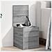 Contenitore Portaoggetti Grigio Sonoma 30x35x35 Cm Truciolato - Foto miniatura 1