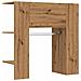 Scaffale Ingresso Rovere 97,5x37x99 Cm Legno Multistrato - Foto miniatura 2