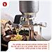 30025 Mulino Grano Manuale In Ghisa Per Macinare Caffè, Mais, Avena, Regolabile Cromato - Foto miniatura 4
