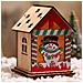 Ciondolo 3 Casa Di Legno Bambola E Neve - Foto miniatura 2