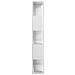 Libreria /divisorio Bianco Lucido 80x24x159 Cm - Foto miniatura 5