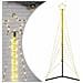 Albero di Natale a LED 483 LED Bianco Caldo 240 cm - Foto miniatura 1