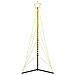 Albero di Natale a LED 483 LED Bianco Caldo 240 cm - Foto miniatura 6