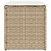 Sgabelli Giardino con Cuscini 4pz Beige 40x40x43 cm Polyrattan - Foto miniatura 7