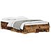 Struttura Letto  con Cassetti Legno Vecchio 120x200 cm Legno Ingegnerizzato - Foto miniatura 1