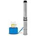 Pompa Per Pozzi Profondi 4"" In Acciaio Inox, Elettrica 550w, Diametro Pompa 4 Pollici (10 Cm), Filetto Di Collegamento 1 1/2 Pollice, Cavo Di Alimentazione 20 M, Altezza Di Pompaggio Max 43 M, Con Filtro Per Sporco - Foto miniatura 1
