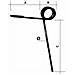 Dente Per Erpice Strigliatore Anteriore Lungo 220mm Ø 8mm - Foto miniatura 3