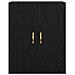 Armadi da Muro 2 pcs Rovere nero 69.5 x 34 x 90 cm - Foto miniatura 7