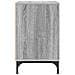 Comodino Grigio sonoma 49 x 36 x 61 cm Legno multistrato - Foto miniatura 7
