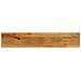 Piano per Tavolo 180x30x3,8cm Rettangolare Legno Massello Mango - Foto miniatura 1