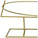 Albero di Natale in metallo con supporto Oro 150 cm - Foto miniatura 8