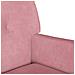 Panca Chesterfield Rosa 112 x 65.5 x 75 cm Velluto - Foto miniatura 7