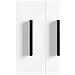 Manico 973 pcs Nero 106 x 7,4 x 15,5 mm Alluminio - Foto miniatura 6