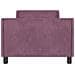 Struttura letto bambini con testata Viola 80 x 200 cm Velluto - Foto miniatura 5