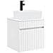 Mobile lavabo da parete Bianco 49 x 41 x 63 cm - Foto miniatura 1