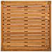 tavolo Legno di Acacia Massello Naturale 60 x 60 x 30 cm - Foto miniatura 4