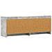 Mobile TV 135 x 33 x 47 cm Grigio Cemento Legno ingegnerizzato - Foto miniatura 5