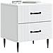 Armadio da Notte con cassetto 2 pcs Bianco 43 x 34,5 x 47,5 cm - Foto miniatura 2