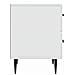 Armadio da Notte con cassetto 2 pcs Bianco 43 x 34,5 x 47,5 cm - Foto miniatura 6
