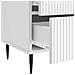 Armadio da Notte con cassetto 2 pcs Bianco 43 x 34,5 x 47,5 cm - Foto miniatura 9