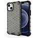 Honeycomb Corpo Con Copertura Rigida E Bumper In Tpu, Per Iphone 13 Mini, Nero - Foto miniatura 2
