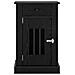 Mobile da cassa per cani Rovere Nero 50 x 47,5 x 80 cm - Foto miniatura 4