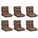 Cuscini per Sedia Alta in 6 Pezzi VIANEN 6 pcs 100% Poliestere - Foto miniatura 1