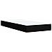Letto con contenitore LED e materasso Nero 90 x 190 cm Tessuto - Foto miniatura 7