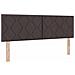 Letto box spring con materasso Marrone Scuro 160 x 200 cm - Foto miniatura 5