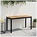 Panchina da giardino 80,5 x 35 x 45 cm Legno di Acacia Massello - Foto miniatura 2