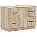 Armadio per Lavabo da Bagno HOORN Rovere Sonoma 82 x 41 x 56 cm - Foto miniatura 1