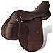 Set Sella Equitazione 16"" In Pelle Naturale Marrone 14 Cm 5-in-1 - Foto miniatura 5