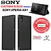 Flip Cover Custodia per Xperia XA1 Colore Nero - Foto miniatura 6