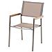 Set Di Tavolo E 6 Sedie Da Giardino In Acciaio, Basalto E Fibra Tessile Beige- Piano Singolo- Nero Lucido - 180cm - Grosseto - Foto miniatura 27