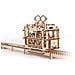 Puzzle in Legno 3D - Tram su Binari - 154 Pezzi - Foto miniatura 1
