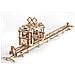 Puzzle in Legno 3D - Tram su Binari - 154 Pezzi - Foto miniatura 2