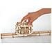 Puzzle in Legno 3D - Tram su Binari - 154 Pezzi - Foto miniatura 6