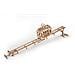 Puzzle in Legno 3D - Tram su Binari - 154 Pezzi - Foto miniatura 5