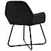 Sedie Da Pranzo 6 Pz Nere In Velluto - Foto miniatura 6