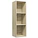 Libreria /Mobile TV Rovere Sonoma 36x30x114 cm Legno Multistrato - Foto miniatura 2