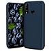 Lifestyle. Cover Per Huawei P30 Lite, Blu Notte - Custodia In Silicone Liquido Con Finitura Opaca E Fodera Morbida In Microfibra - Foto miniatura 1