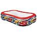 Piscina Cars Swim Center Multicolore 262x175x56 cm - Foto miniatura 1