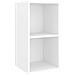 Set Mobile TV 3 pz Bianco in Truciolato - Foto miniatura 6