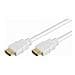 HDMI 1.4 - 3m 3m HDMI HDMI Bianco cavo HDMI - Foto miniatura 1